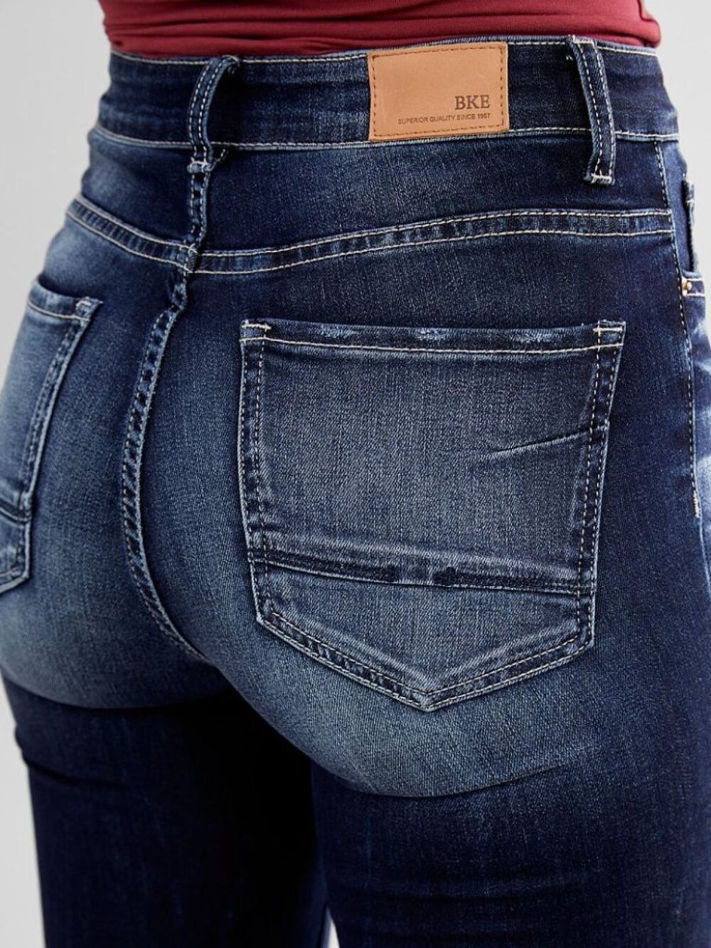 Buckle Jeans : BKE Parker, Skinny, Super Stretch, High Rise Jean Size 25